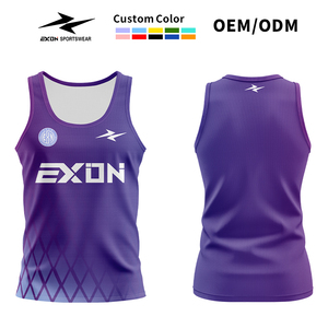 Elite Grade EXON Mesh Marathon Top Comfortabele snel drogende hardloop singlet - Product Image 1