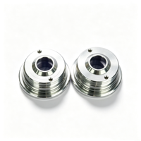 Réflecteur à 1 LED, haute réflectivité, alliage d'aluminium AL6063, usinage de précision CNC, placage sous vide, vente directe d'usine