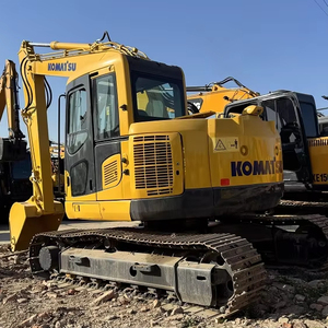Excavadora de orugas hidráulica Komatsu PC138 usada, giro de cola cero, precio económico en venta - Product Image 1