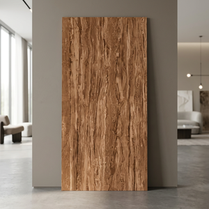 Wholesale Pine Brown 600x1200mm Glossy Porcelain Ceramic Floor Tiles - Product Image 1