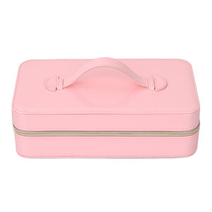 Sac à cosmétiques en cuir Pu <span class=keywords><strong>professionnel</strong></span> personnalisé pour femmes, sac de <span class=keywords><strong>maquillage</strong></span> Portable de voyage, étui à cosmétiques Eva - Product Image 1