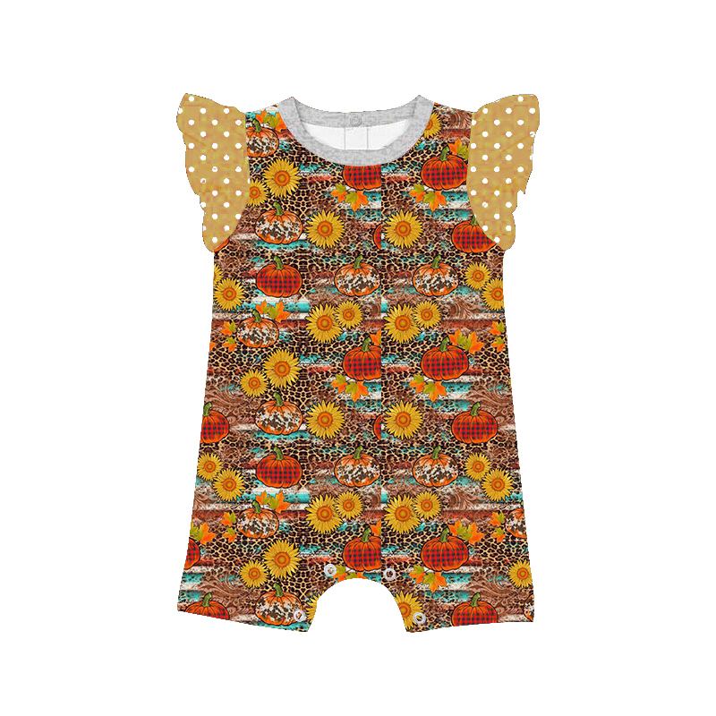 Sleeveless Rompers Baby Wings Sleeve Romper