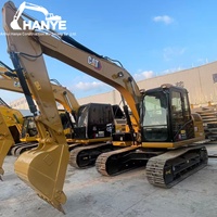 Excavatrice d'occasion Caterpillar 313D2 à vendre – Qualité excellente, livraison rapide, pour mines et carrières, sans fuite d'huile, prête à être expédiée