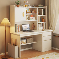 Bureau d'étude intégré pour étudiants - Table d'écriture pour chambre à coucher pour les élèves du collège et du lycée