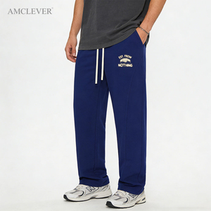 <span class=keywords><strong>Pantaloni</strong></span> da jogging pesanti da 460g "Est." <span class=keywords><strong>Pantaloni</strong></span> da Uomo Oversize Streetwear con Taglio Curvo <span class=keywords><strong>e</strong></span> Inserti, Modello From Nothing <span class=keywords><strong>Tech</strong></span> Pack Support - Product Image 2