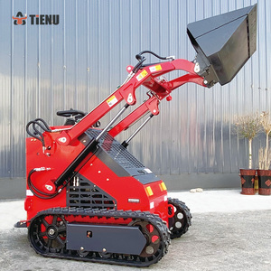 מיני מעמיס קומפקטי דיזל/בנזין להתאמה אישית 0.7 טון 0.8 טון 0.12 ㎡   מעמיס זחלי קטן למכירה - Product Image 3