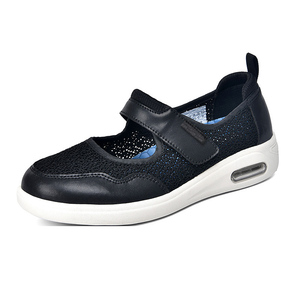 รองเท้าผู้หญิงไซส์ใหญ่ สวมใส่สบาย พื้นรองเท้าแบบมีช่องระบายอากาศ รองเท้าสำหรับผู้ป่วยเบาหวาน รองเท้าสำหรับคนท้อง รองเท้าสำหรับผู้มีปัญหาหัวแม่เท้าเอียง รองเท้าสำหรับผู้ที่มีอาการบวมน้ำ - Product Image 3