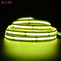 Rubans LED COB RGB, RGBW, RGBCCT 12V 24V Haute Luminosité Sans Points 896 LED 840 LED, Doubles Rubans LED COB Intelligents