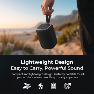 PJT-BSP2280 Haut-parleur sans fil extérieur personnalisé RGB coloré, étanche IPX4, son surround ambiant, haut-parleur portable sans fil - Product Image 6