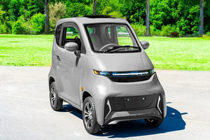 Scooter completamente chiuso veicolo elettrico per la mobilità handicap eec strada legale piccole auto elettriche per la città - Product Image 3