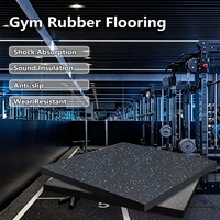 Tapis de fitness en caoutchouc HANLI 30 mm, absorption des chocs, antidérapant, respectueux de l'environnement, taille personnalisée, logo
