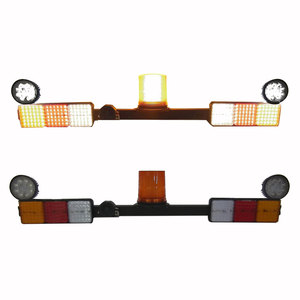 בהירות קרוואן משאית גג Strobe אמבר ביקון רב פונקצית זנב אזהרת LED כרייה שילוב אור בר - Product Image 3