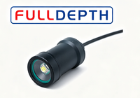 Projecteur compact sous-marin 1500 lumens 15W pour ROV/AUV, éclairage de plongée 12-36VDC avec gradation PWM