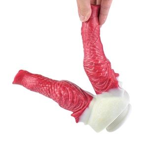 Double Head <b>Realistic</b> <b>Dildo</b> Soft Silicone Material Big Penis With Suction Cup Double End Penis Sex Toys <b>Dildo</b> for Gay Sex Game - Product Image 1