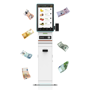 Nouveau Kiosque de paiement en espèces en libre-service avec recyclage de billets, lecteur de code-barres, imprimante, reconnaissance faciale et SDK pour dépôt ATM - Product Image 2