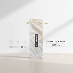 Sac à poussière promotionnel personnalisé en coton biologique recyclable avec logo imprimé à l'écran et cordon de serrage pour chaussures, vêtements et chaussettes - Product Image 4