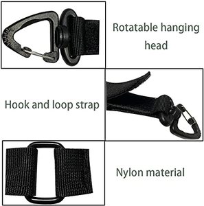 Portachiavi tattico con fibbia appesa moschettoni <span class=keywords><strong>corda</strong></span> da arrampicata portachiavi per guanto campeggio all'aperto - Product Image 4