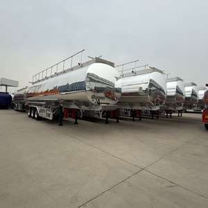 Semirremolque Cisterna de Aluminio de 46000L, 6 Compartimentos, 3 Ejes, para Transporte de Combustible/Aceite/Líquido, para Tanzania/Zambia/Zimbabwe/Namibia - Product Image 6