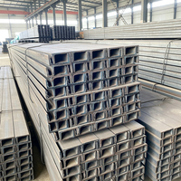 Profilés en acier au carbone laminés à chaud ASTM A36, poutres en C, sections en U A572 A992, 3 pouces, 4 pouces