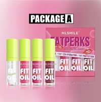 Ensemble de gloss à lèvres exclusif transfrontalier haute pigmentation, huile à lèvres, laque à lèvres effet miroir, longue tenue, hydratant, nacré, repulpant