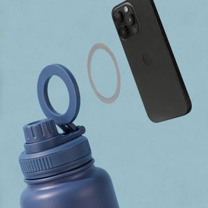 Portable Double-Layer Vacuum Insulated Stainless Steel <b>Thermos</b> Water <b>Bottle</b> Lid BPA-Free 6-12 Hours 500ml Large Back School - Product Image 2