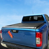 Tapa enrollable de aluminio 4x4 de alta calidad, cubierta de Tonneau eléctrica impermeable para Toyota para Hilux para Tacoma Chevy Colorado