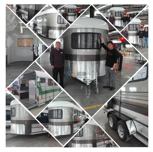 Remorque miniature pour logements mobiles, chariot à chevaux, galvanisée à chaud, avec système de charge à trois angles avancé et flottants standard, en promotion - Product Image 5