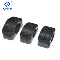 K55-75 Collier de serrage pour câble d'isolation haute tension de bonne qualité pour la fixation des câbles, clip de câble en plastique HV, support de câble, pince à câble