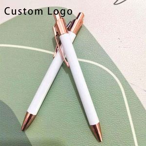 Custom Logo Sublimation Metal Ballpoint <b>Pens</b> - Promotional <b>Pens</b> for Business Gifts - Product Image 1