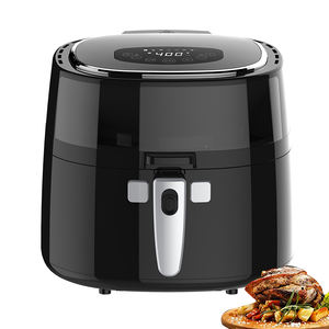 Four à convection de grande capacité 8L, rôtissoire, <span class=keywords><strong>friteuse</strong></span> à <span class=keywords><strong>air</strong></span>, 1800W, 22V-240V, cuisinière électrique turbo multifonction, fenêtre visible, <span class=keywords><strong>friteuse</strong></span> à <span class=keywords><strong>air</strong></span> - Product Image 2