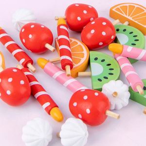 Girl Gift Party Play Food 2-1 <b>Christmas</b> Birthday <b>Cake</b> Pretend Set Children's Kitchen Toy - Product Image 5