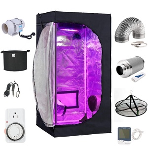 Professional Cultivation Small Home Flower Farming Box Indor Grow Tent 60x60x140 System Grow Tent Starter Kit