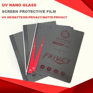 Película Protectora de Pantalla de Vidrio Nano UV Mate de Alta Calidad HD PRIVACY, Película de Hidrogel Flexible para Pantallas Curvas y Rectas - Product Image 2