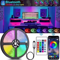 Bande Lumineuse LED Intelligente 12V 5V, Contrôle à Distance Wi-Fi APP, Flexible SMD 5050 2835 RGB pour Intérieur, Salon