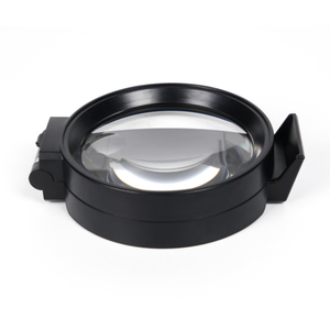 Kính lúp cầm tay 2x chống ánh sáng LED, thấu kính kính 90mm, tầm nhìn sáng rõ tối ưu, thị lực kém, chất liệu nhựa acrylic quang học - Product Image 2