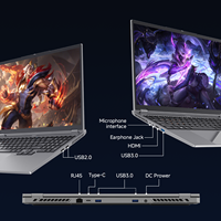 Nueva Laptop para Juegos de 16 Pulgadas, Intel Core I7 de 8.ª Generación, 6 Núcleos, 32 GB de RAM, 1 TB SSD, GTX 1050, Windows 11, Teclado en Inglés, Pantalla IPS, Aluminio
