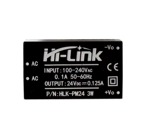 Módulo de Alimentación para Montaje en PCB HLK-PM24 Hi-Link, Convertidor de CA a CC de 3W, 220V a 24VCC, Salida Aislada No Regulada, 3000VAC, 34x20x15mm - Product Image 3