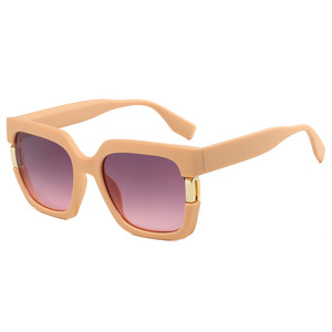 Trend European and American Fashion Square <b>Frame</b> for Sunglasses Unisex UV400 Full Rim PC Lenses - Product Image 2