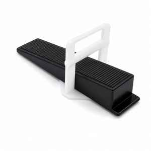 Sunsbuild - Sistema de Nivelación de Azulejos con Clips Blancos y Cuñas Negras Modernas y Duraderas, Separadores Reutilizables para la Instalación de Azulejos de Gran Formato - Product Image 5