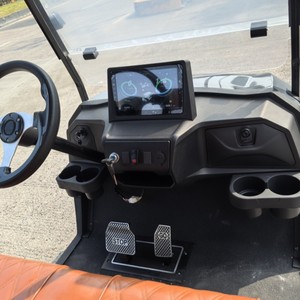 Trung Quốc chất lượng tốt off road 6 chỗ ngồi khí hoặc điện Powered Golf giỏ hàng với 300cc CF Moto động cơ để bán - Product Image 3