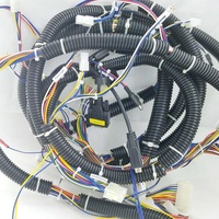 Conector D-Sub multipin con carcasa blanca, enchufe de alimentación tipo barril, arnés de cableado para panel de control de máquina CNC