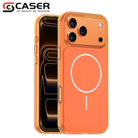 Coque de téléphone magnétique mate antichoc pour iPhone 16 Pro Max, compatible également avec iPhone 17 Air et 15 Pro Max