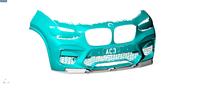 Menton de séparation de lèvre avant en Fiber de carbone, pour BMW F97 X3 M F98 X4 M 2019 — 2021, X3M X4M