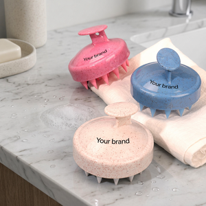 <span class=keywords><strong>Brosse</strong></span> de massage en silicone souple pour le cuir chevelu, démêlante, compacte, pour le lavage des cheveux, nettoyage en profondeur, anti-pelliculaire, pour cuir chevelu gras - Product Image 1