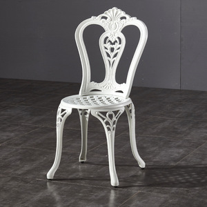 Ensemble <span class=keywords><strong>bistrot</strong></span> moderne en aluminium moulé, mobilier d'extérieur pour hôtel, jardin, cour, salon et <span class=keywords><strong>cuisine</strong></span> - Product Image 2