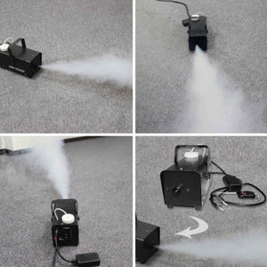 Mini máquina de fumo disco colorida, profissional 400w, máquina para fumo, controle remoto, dj, festa de natal, palco, máquina de nevoeiro - Product Image 3