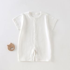 <span class=keywords><strong>Pyjama</strong></span> léger en maille respirante d'été à manches courtes pour bébés garçons et filles - Product Image 2