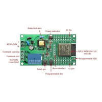 1/2/4/8 Saluran ESP32 WiFi + Modul Relay Kompatibel dengan BT AC90-250V DC5-30V Otomatisasi Rumah Pintar