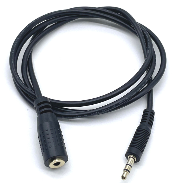 Headphone Extension Cable 3.5mm Male to Female Audio Extension Cord Stereo 3.5mm Jack Aux Cable