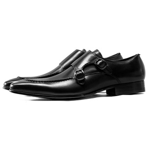 Zapatos Oxford de Cuero Genuino para Hombre, con Punta Puntiaguda, con Cordones, Formales, para Vestir, para Todas las Temporadas, de Color Sólido, Envío Directo - Product Image 1